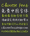 Delicate Cursive Script (East Asia) Chinese Font-Simplified Chinese