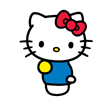 23 Super lovely Hello Kitty emoji gifs emoticons