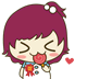 Super cute eat lollipop pet emoji gifs