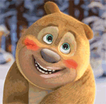 24 Lovely big stupid bear emoji gifs