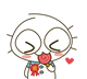 Super cute eat lollipop pet emoji gifs