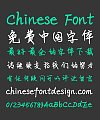 ShiXin Xing Semi-Cursive Script Handwriting Chinese Font-Simplified Chinese Fonts