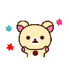 24 Cute cartoon bear emoji gifs