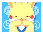 29 Lovely Pikachu(Pocket Monster) Emoji Gifs