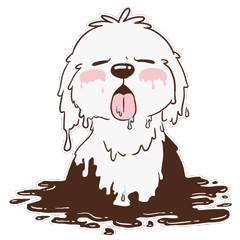 16 Super cute dog emoji gifs brings you joy