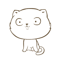 24 Cute cartoon cat emoji gifs