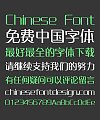 Sharp Fair Maiden Chinese Fontt-Simplified Chinese Fonts