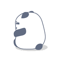 20 Naive funny panda emoji gifs cartoon image