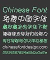 Standard Rounded Italic -15 Angle Chinese Font-Simplified Chinese Fonts
