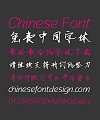 Show off in an ostentatious manner Handwritten Pen Chinese Font-Simplified Chinese Fonts