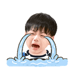 23 Funny little boy crying meoji gifs