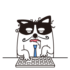16 Funny Work dog emoji gifs to download