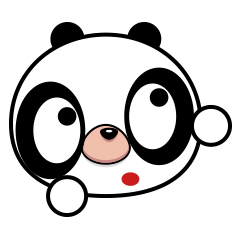 16P The lovely panda emoji gifs bulk stickers