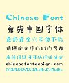 The International Style Art Bold Figure Chinese Font-Simplified Chinese Fonts