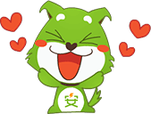 12 Lovely dog mobile phone chat WeChat expression images