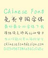 XiaoJiang Chen Haw-Haw Handwriting Chinese Font-Simplified Chinese Fonts