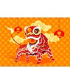 Lion dance graphics EPS Free Download China Illustrations Vectors AI ESP #.2