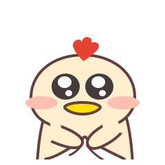 25 Cute chick emoji gifs BBS chat face images