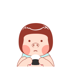 16 Lovely pig girl emoji gifs to download