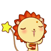 24 Super lovely lucky lion emoji emoticons images