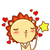 24 Super lovely lucky lion emoji emoticons images