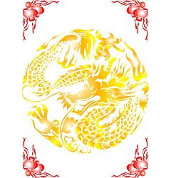 Permalink to Golden China loong totem -CorelDRAW Illustrations Vectors CDR Free Download