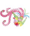 Beautiful Chinese phoenix clipart graphics –  PSD File Free Download