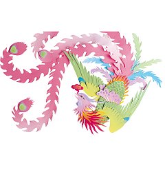 Permalink to Beautiful Chinese phoenix clipart graphics –  PSD File Free Download