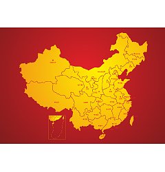Permalink to Map of China CorelDRAW Vectors CDR Free Download