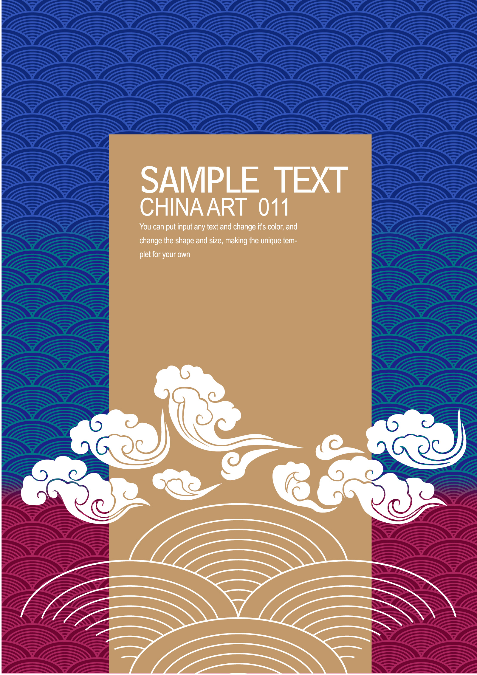 Xiangyun texture background - China Illustrations Vectors AI ESP