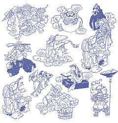 Permalink to The character of Chinese mythology hand-drawn illustration vector diagram – Illustrations Vectors ESP Free Download
