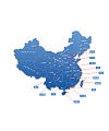 Simple map of China – PSD File Free Download