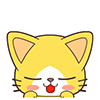 100 Baby cartoon cat excitation of expression emoji gifs download