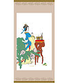 Graceful Chinese ancient ladies image – China Illustrations Vectors AI ESP Free Download #.1