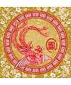Beautiful Chinese phoenix totem pattern – Illustrations Vectors AI ESP Free Download