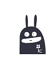 16 WeiXin Lovely WeChat rabbits Emoji Gifs Free Downlaod