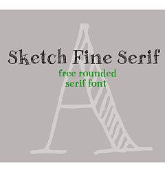 Permalink to Sketch Fine Serif Font Download