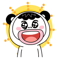 37 Cute panda doll emoji gifs download