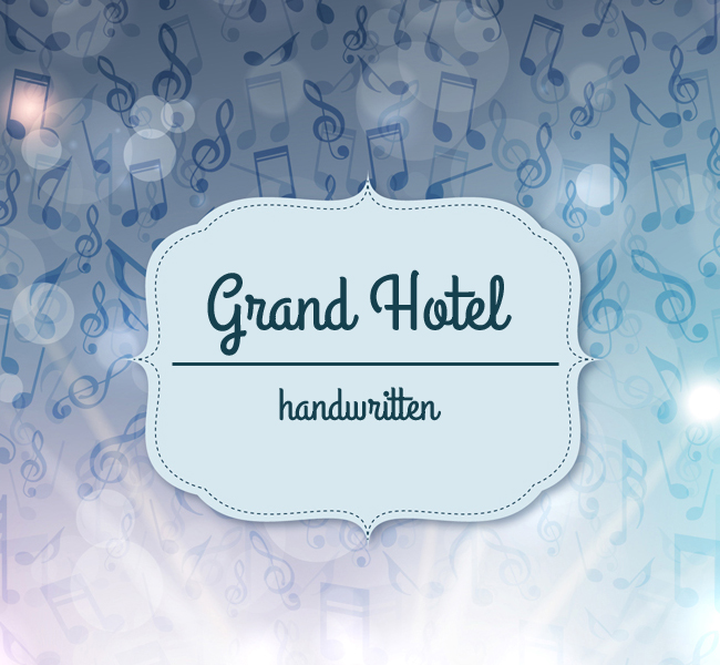 Grand Hotel Font Download