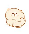 16 Fat cat emoji gifs