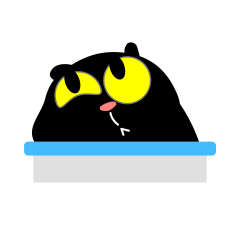 13 Interesting cute black cat emoji gifs download