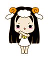 16 Cute Aries girl emoji and emoticons gifs download