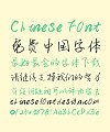 ZhuLang Semi-Cursive Script Chinese Font-Simplified Chinese Fonts
