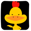 22 Rooster with a big mouth emoji gifs