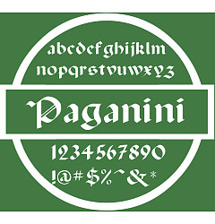 Permalink to Paganini Font Download