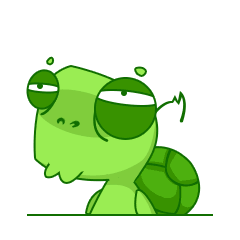 24 Cute funny turtle, facial expression chat emoji gifs Emoticons