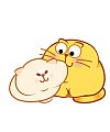 24 Happy Kitty emoji gifs iPhone 8 Emoticons Animoji