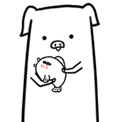 16 I am lovely little pig emoji iPhone 8 Emoticons Animoji free download