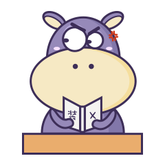 10 Super cute little hippo iPhone 8 Emoticons Animoji