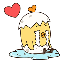 24 Lovely eggshell chicks emoji gifs free download